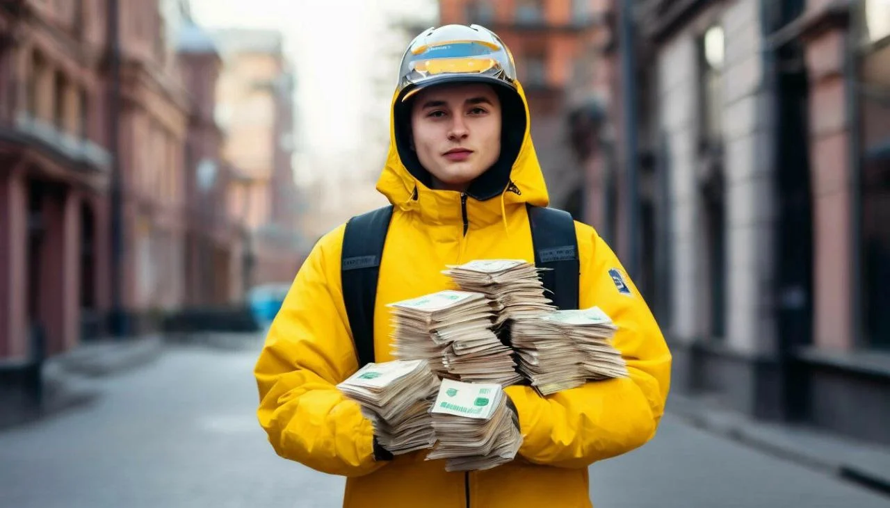 Сколько зарабатывают пешие курьеры Яндекс Еды?